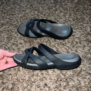 Crocs Slip On Sandals Size 5